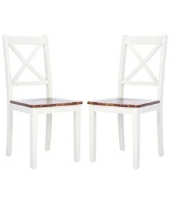 Safavieh Silio X-Back Dining Chair Home