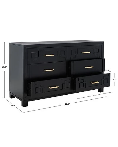 Safavieh Raina 6-Drawer Dresser Home - Image 3