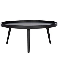 Safavieh Fritz Round Tray Top Coffee Table Home