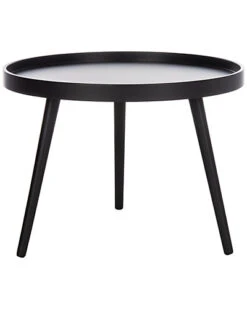Safavieh Fritz Round Tray Top Side Table Home