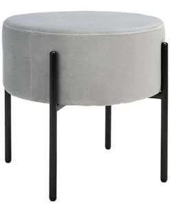 Safavieh Lisbon Round Ottoman Home