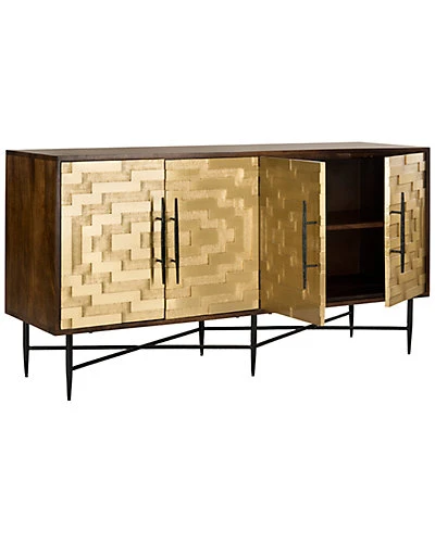Kylar Brass Sideboard Home - Image 2