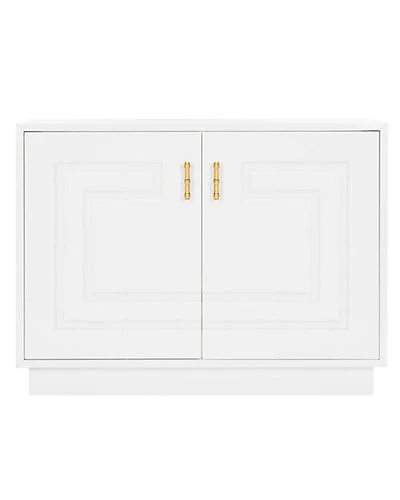 Ruben Lacquer Bamboo Cabinet Home