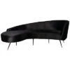 Evangeline Velvet Parisian Sofa Home