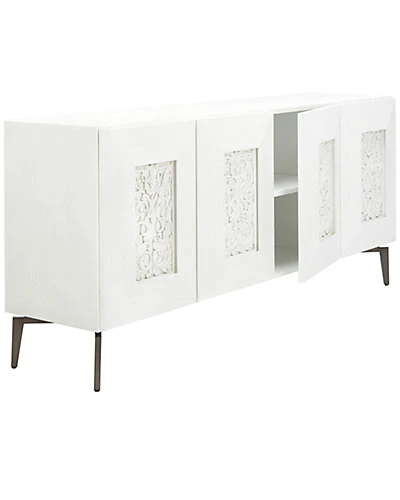 Jennings Carved Wood Sideboard Home