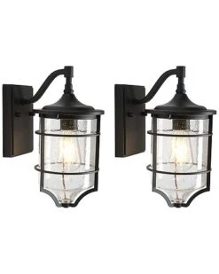 Safavieh Rueda 8.5in Outdoor Wall Sconce Home