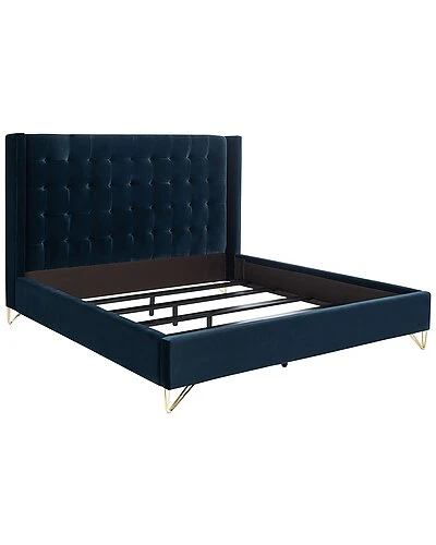 Hiawatha Metal Leg Queen Bed Home