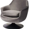 Ne Velvet Swivel Accent Chair Home