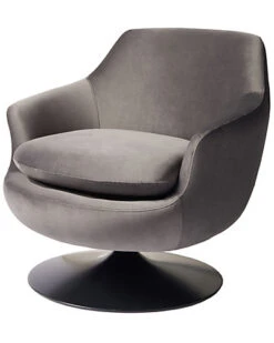Ne Velvet Swivel Accent Chair Home