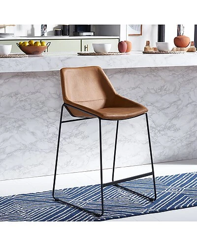 Safavieh Alexis Mid-Century Counter Stool Home - Image 2