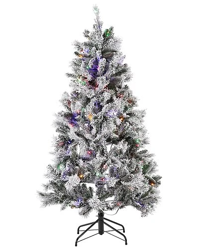Safavieh 5.5Ft Pre-Lit Artificial Xmas Tree Home - Image 2