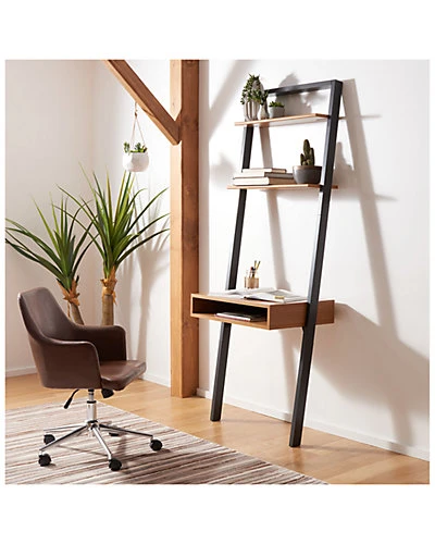Safavieh Kamy 2 Shelf Leaning Desk Home - Image 3