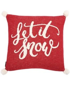 Safavieh Let It Snow Holiday Pillow Home