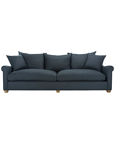 Fraiser Navy Linen Sofa Home - Image 2