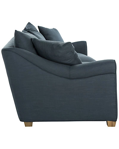 Fraiser Navy Linen Sofa Home - Image 3