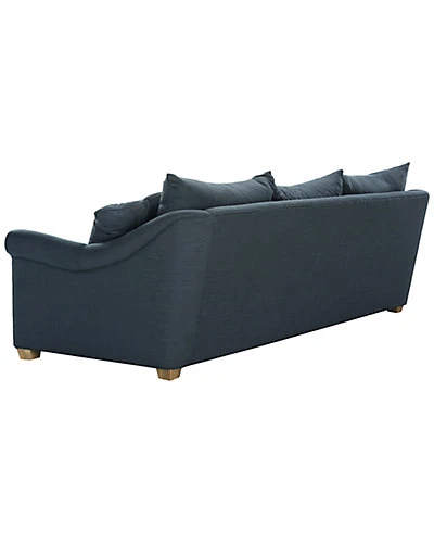 Fraiser Navy Linen Sofa Home - Image 4