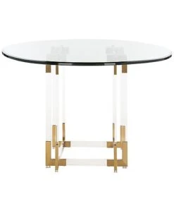 Koryn 54in Acrylic Dining Table Home