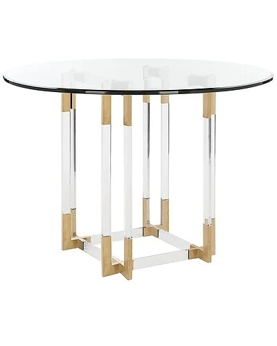 Koryn 54in Acrylic Dining Table Home - Image 2