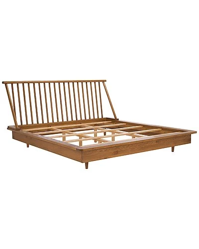 Ssius Wood Spindle Bed Home - Image 2