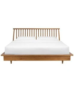 Ssius Queen Wood Spindle Bed Home