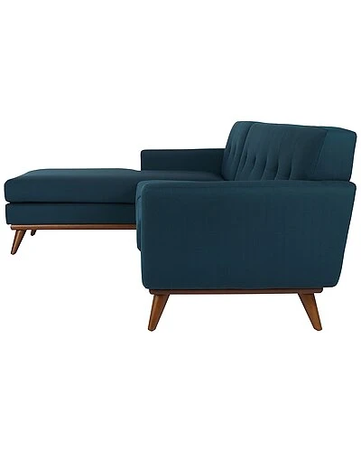 Opal Linen Tufted Sectional Sofa Home - Image 3