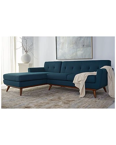 Opal Linen Tufted Sectional Sofa Home - Image 5