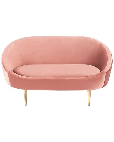 Razia Channel Tufted Tub Loveseat Home