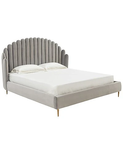 Rosabella Channel Tufted Queen Bed Home