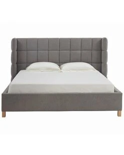 Emerson Grid Tufted Bed Home