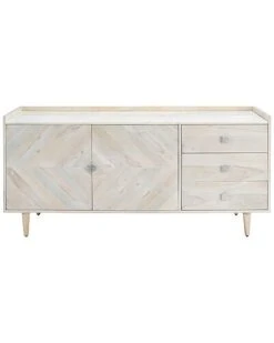 Rose Herringbone Sideboard Home