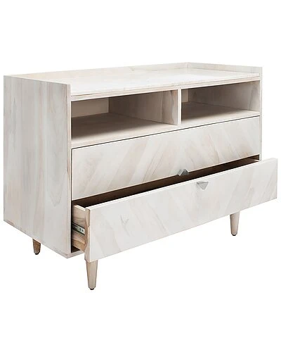 Rose Herringbone Nightstand Home - Image 2