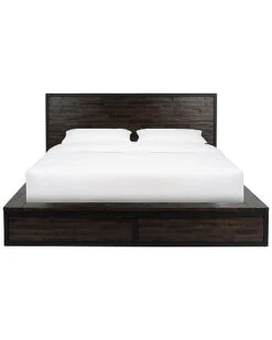 Emmarose Storage Platform Queen Bed Home