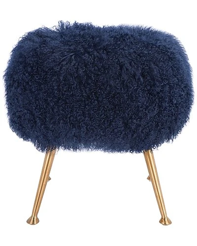 Anna Sheepskin Ottoman Home