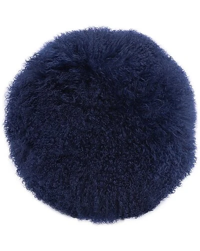 Anna Sheepskin Ottoman Home - Image 3