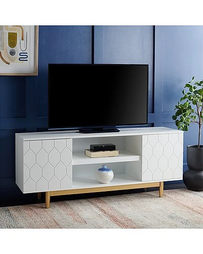 Safavieh Kit 2 Shelf Pattern Mediastand Home - Image 2