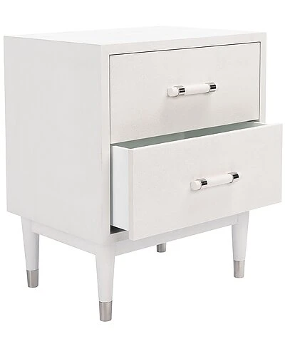 Jodie Faux Shagreen Nightstand Home - Image 2
