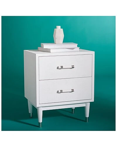 Jodie Faux Shagreen Nightstand Home - Image 3