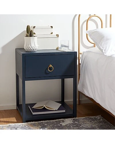 Safavieh Couture Yudi 1 Drawer 1 Shelf Nightstand Home - Image 3