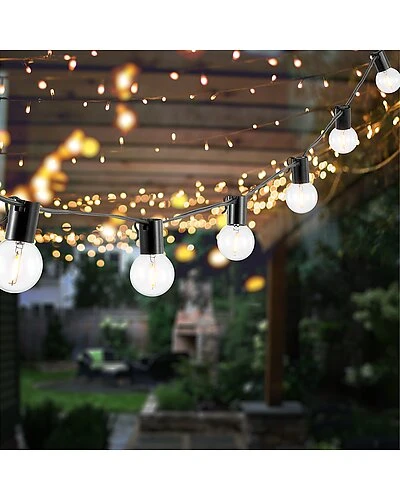 Safavieh Huron LED Outdoor String Lights Home - Image 2