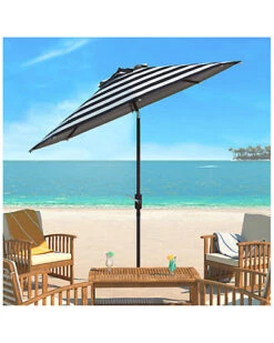 Safavieh Up Resistant Iris Fashion Line 9Ft Auto Tilt Umbrella Home