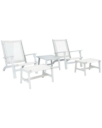 Safavieh Chantelle Outdoor 3pc Grey Set Home - Image 2