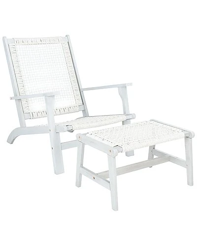 Safavieh Chantelle Outdoor 3pc Grey Set Home - Image 3