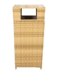 Safavieh Mazeli Outdoor Trash Bin Home