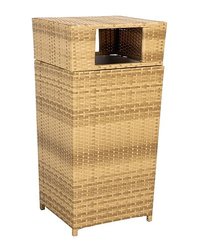 Safavieh Mazeli Outdoor Trash Bin Home - Image 2