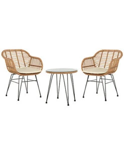 Safavieh Alton Outdoor 3pc Lounge Set Home