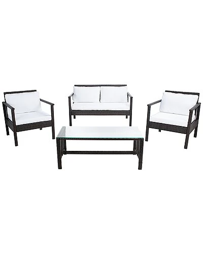 Safavieh Garnen Outdoor 4pc Living Set Home