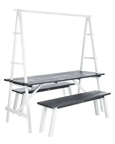 Safavieh Willamy Outdoor 3pc Dining Set Home