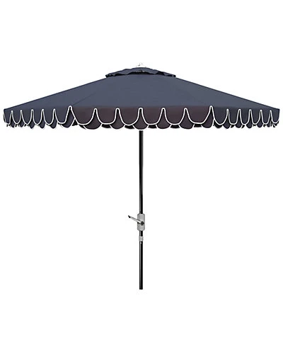 Safavieh Elegant Valance 9ft Auto Tilt Umbrella Home
