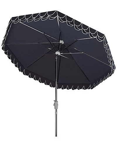 Safavieh Elegant Valance 9ft Auto Tilt Umbrella Home - Image 3