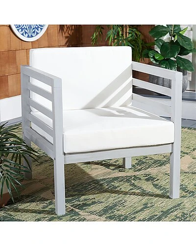 Safavieh Kinnell Outdoor Armchair Home - Image 2